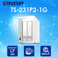 QNAP 威聯通 TS-231P2-1G 2-Bay NAS